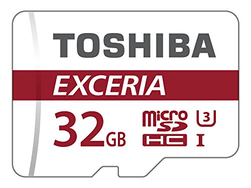 Toshiba EXCERIA M302-EA Micro SDHC 32GB UHS-I Klasse 10 Speicherkarte (bis zu 90MB/s lesen)