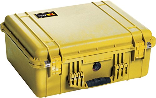 Peli 1550,WL/WF,YELLOW Schutzkoffer mit Schaum gelb