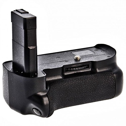 Profi Batteriegriff für Nikon D5300 – hochwertiger Handgriff mit Hochformatauslöser für 2 x EN-EL14 Akkus