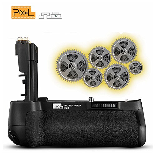 Kilo Pixel Qualitäts E20 Batteriegriff von Vertax für Canon EOS 5D Mark IV DSLR Camera Body kompatibel mit 2 Batterien von LP-E6/lp-e6 N (Ersatz für Canon bg-e20)