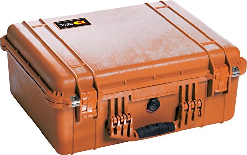 Peli 1550,WL/WF,ORANGE Schutzkoffer mit Schaum orange